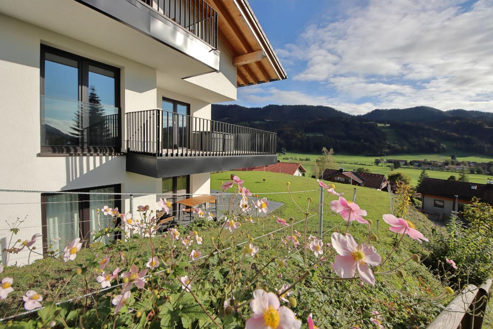 Ferienwohnung Hochsiedel Oberstaufen Esterno foto