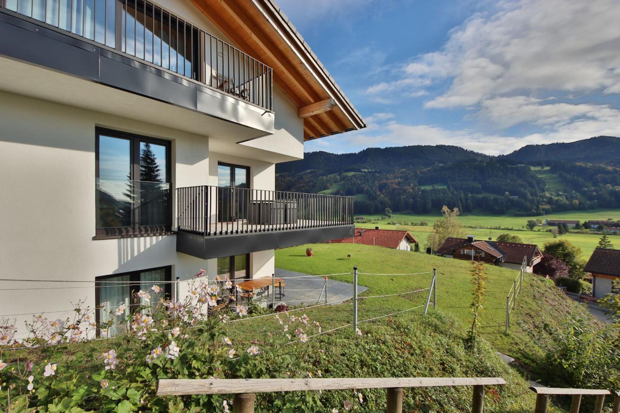 Ferienwohnung Hochsiedel Oberstaufen Esterno foto